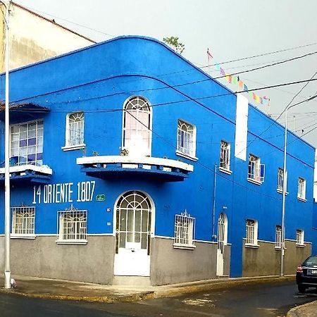 Hostal Azul Puebla Barrio El Alto Εξωτερικό φωτογραφία