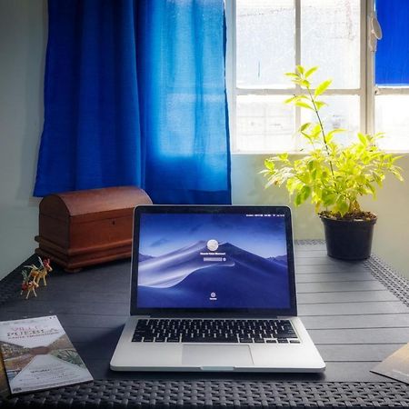Hostal Azul Puebla Barrio El Alto Εξωτερικό φωτογραφία