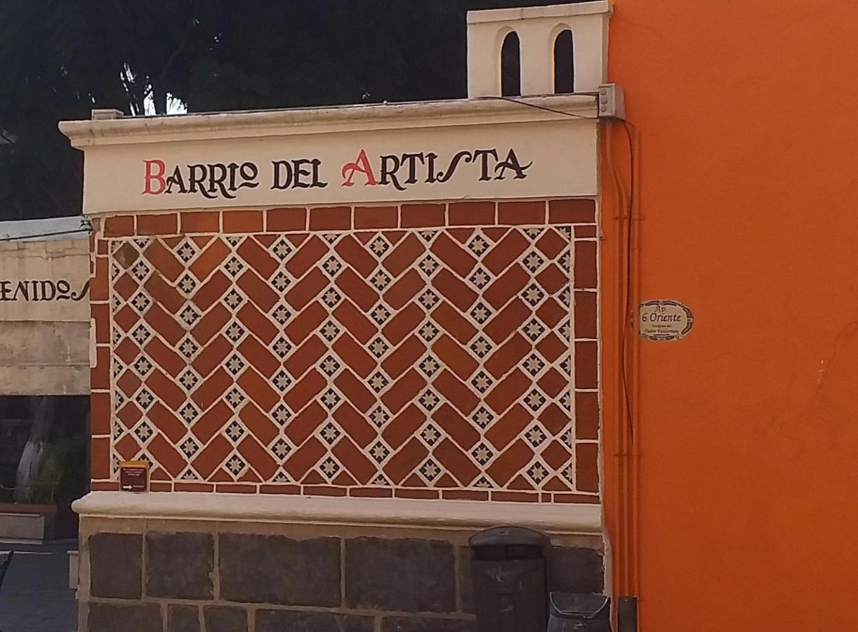 Hostal Azul Puebla Barrio El Alto Εξωτερικό φωτογραφία
