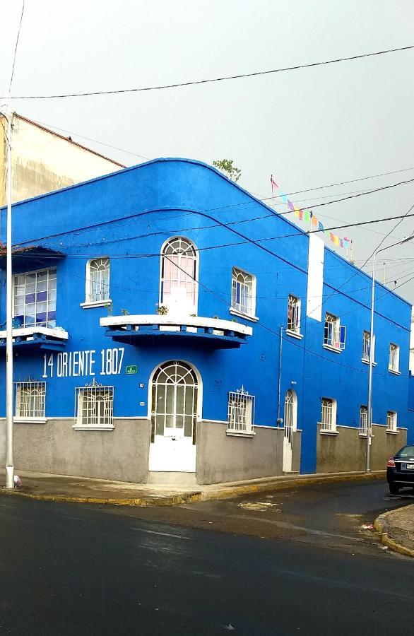 Hostal Azul Puebla Barrio El Alto Εξωτερικό φωτογραφία