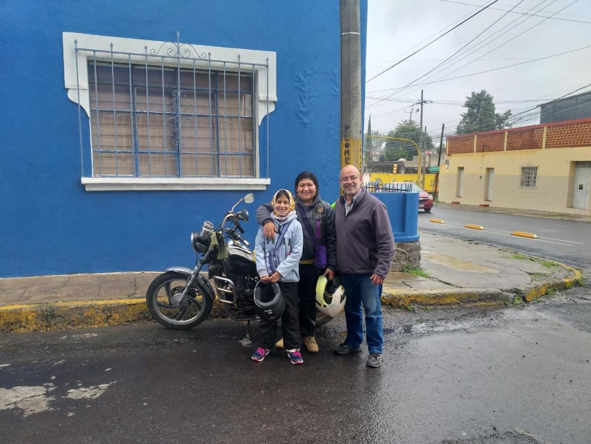 Hostal Azul Puebla Barrio El Alto Εξωτερικό φωτογραφία