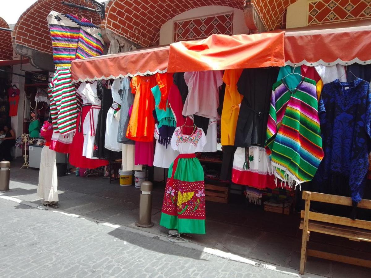 Hostal Azul Puebla Barrio El Alto Εξωτερικό φωτογραφία