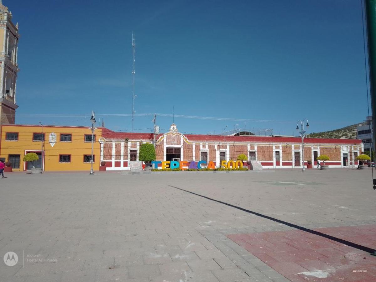Hostal Azul Puebla Barrio El Alto Εξωτερικό φωτογραφία