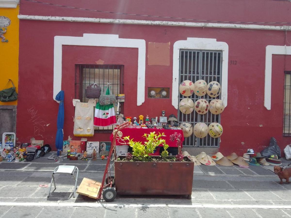 Hostal Azul Puebla Barrio El Alto Εξωτερικό φωτογραφία