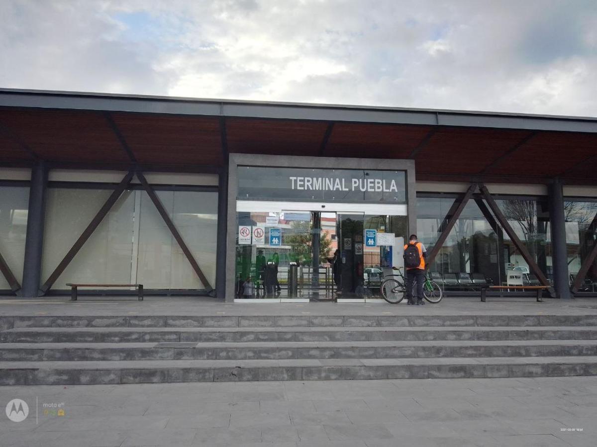 Hostal Azul Puebla Barrio El Alto Εξωτερικό φωτογραφία