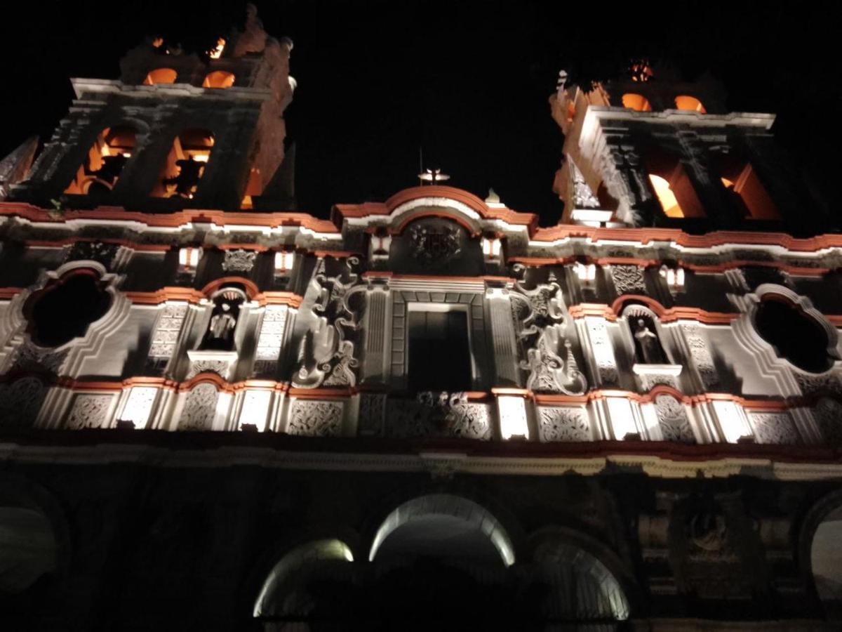 Hostal Azul Puebla Barrio El Alto Εξωτερικό φωτογραφία