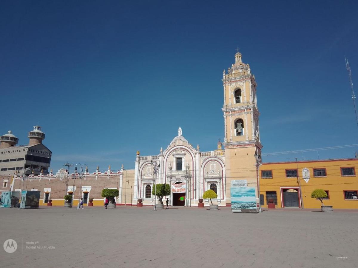 Hostal Azul Puebla Barrio El Alto Εξωτερικό φωτογραφία