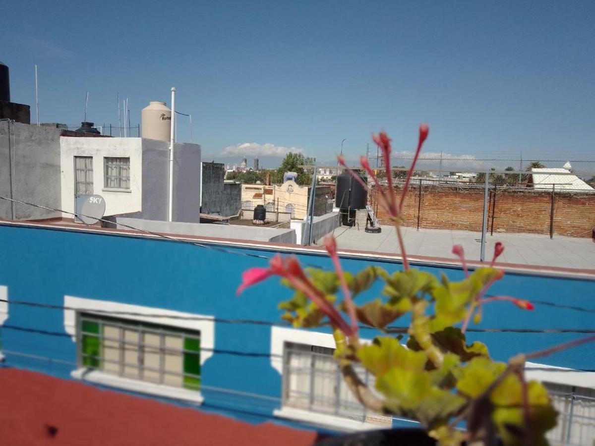 Hostal Azul Puebla Barrio El Alto Εξωτερικό φωτογραφία