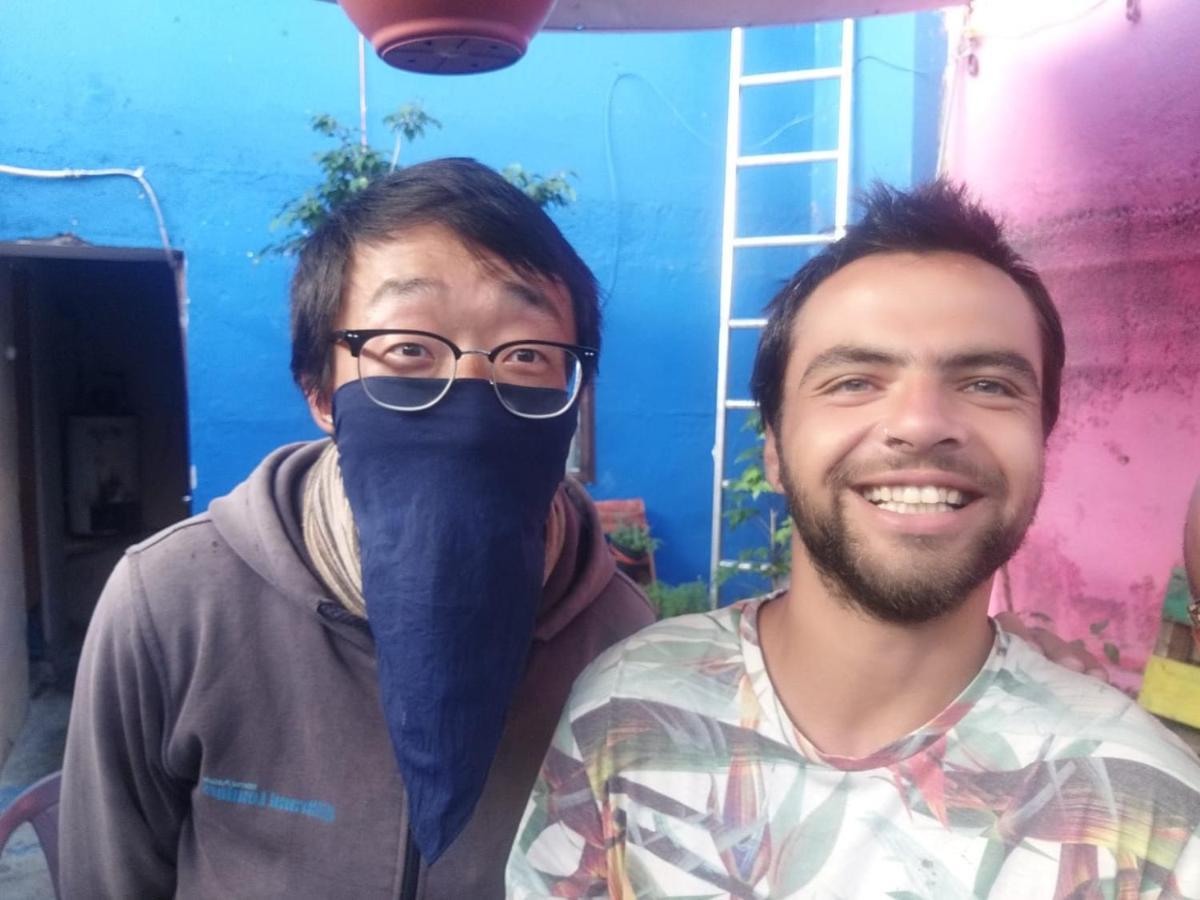 Hostal Azul Puebla Barrio El Alto Εξωτερικό φωτογραφία