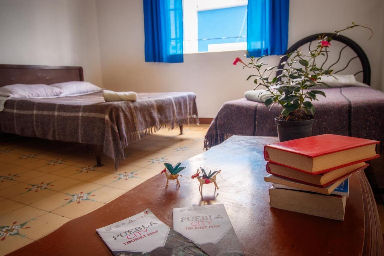 Hostal Azul Puebla Barrio El Alto Εξωτερικό φωτογραφία